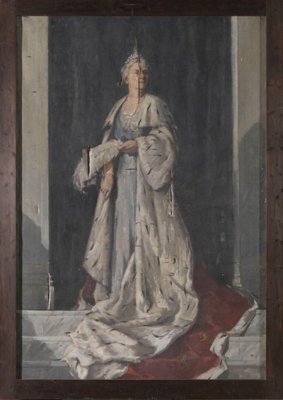 Portrett av Wilhelmina, dronning av Nederland av Sierk Schröder