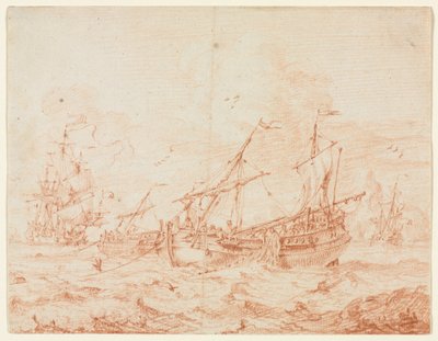 Sildebarken, første tredje 1700-tallet. av Sieuwert van der Meulen