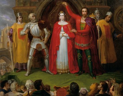 Bryllup til kong Alfred den store av England av Sigmund Ferdinand von Perger