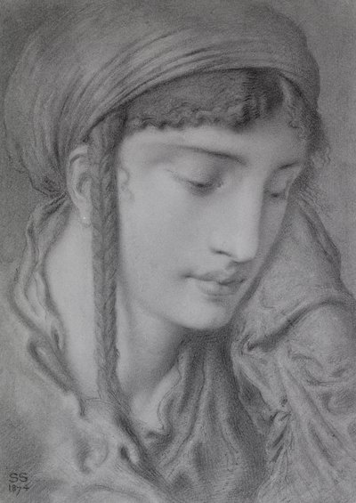 En hebraisk jente av Simeon Solomon