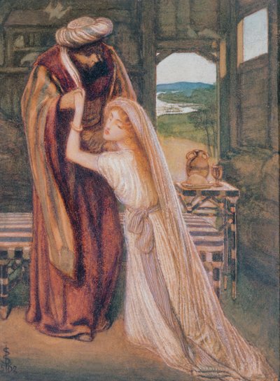 Rut og Boas av Simeon Solomon