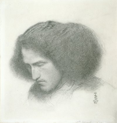 Selvportrett av Simeon Solomon