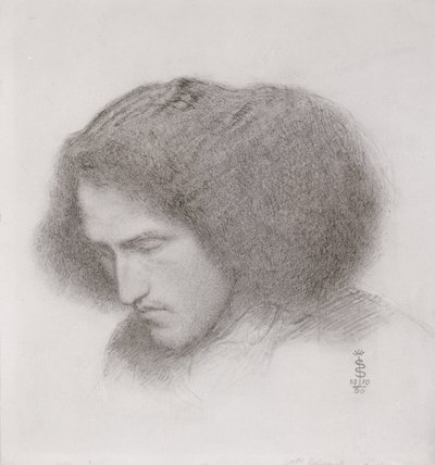 Selvportrett av Simeon Solomon