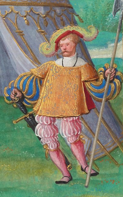 Jacques de Lalaing, ca. 1530-40 (tempera, bladgull og blekk på pergament) av Simon Bening