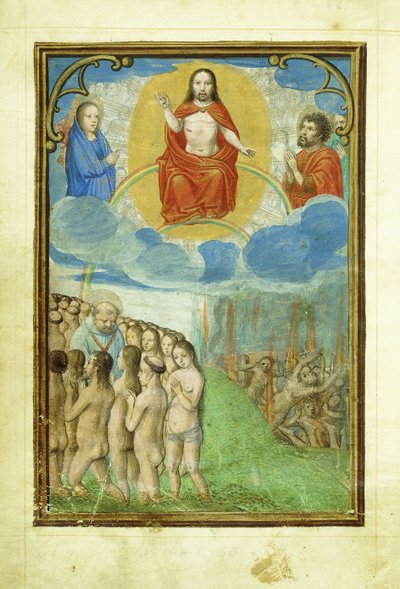 Siste dom, 1520-tallet av Simon Bening