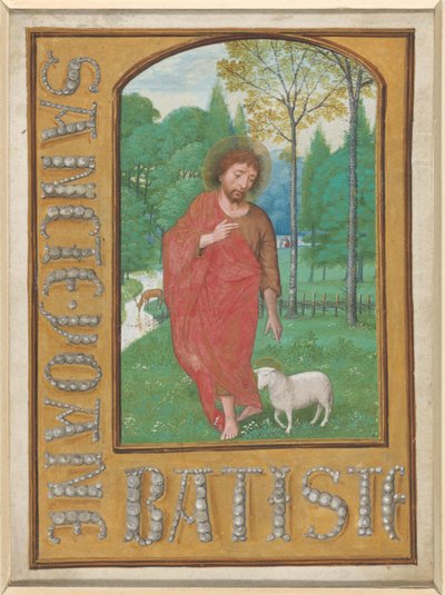 Døperen Johannes av Simon Bening