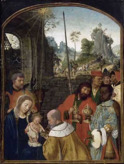 The Adoration of the Magi, første halvdel av 1500-tallet .. av Simon Bening