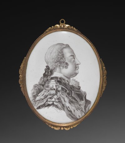 Oval plakett, hertug av Cumberland, ca. 1755. av Simon Francois Ravenet