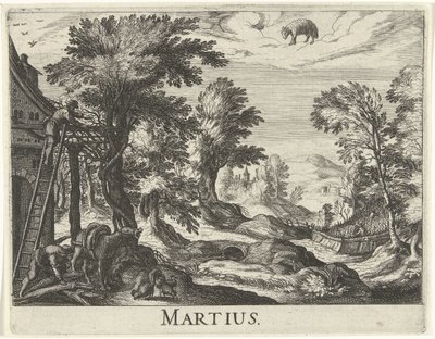 mars Martin (tittel på objekt) Tolv måneder (serietittel) av Simon Frisius
