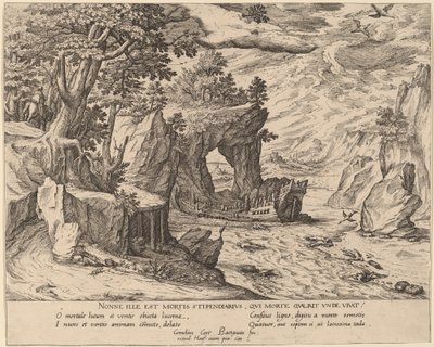 Etter forliset av Simon Novellanus after Cornelis Cort