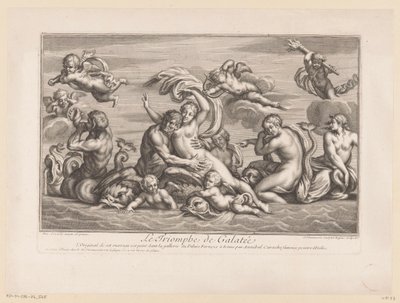 Triomf van Galatea av Simon Thomassin