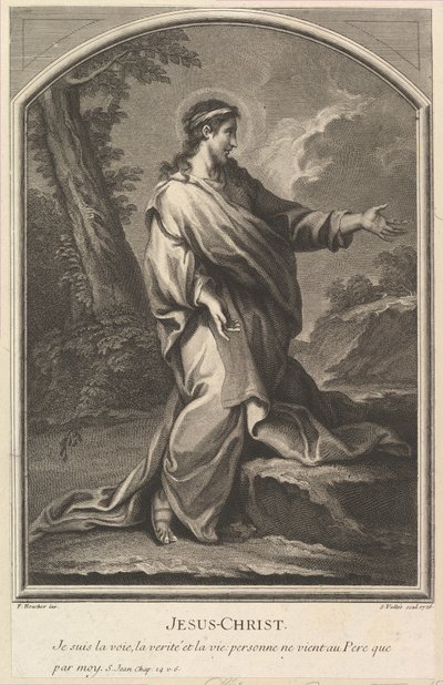 Jesus Kristus, 1726. av Simon Vallee