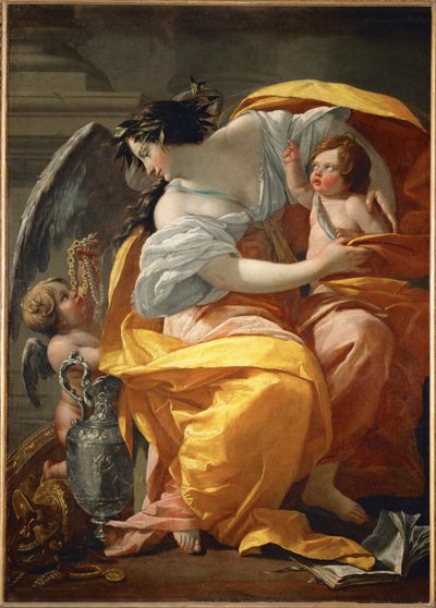 Allegori om rikdom - En allegori om rikdom… av Simon Vouet