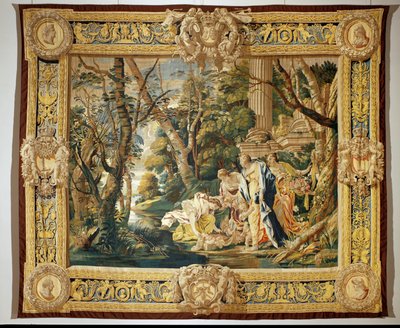 Moses reddet fra vannet … av Simon Vouet