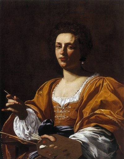Portrett av Artemisia Gentileschi, 1623-1626. av Simon Vouet