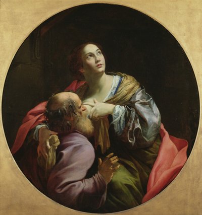 Romersk veldedighet av Simon Vouet