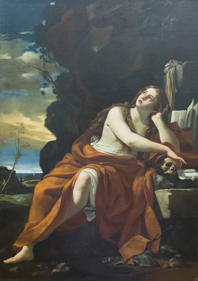 Sankt Maria Magdalena angrende av Simon Vouet
