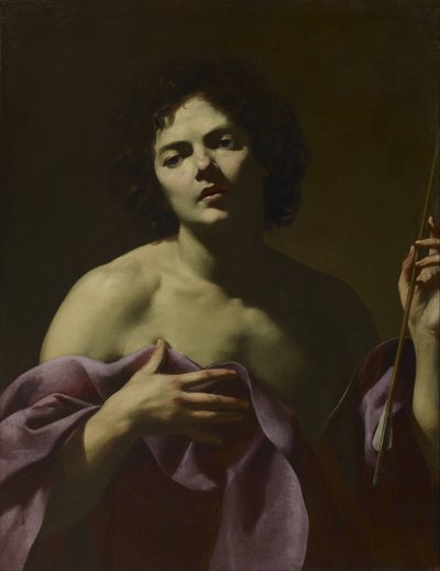 Den hellige Sebastian av Simon Vouet