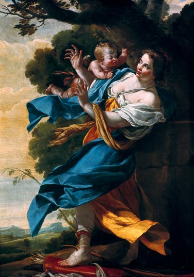 The Love which is Avenged, 1600-tallet. av Simon Vouet