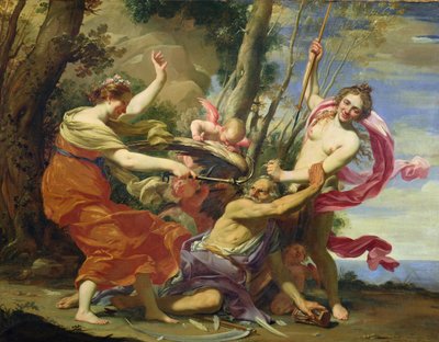 Tid overvunnet av ungdom og skjønnhet av Simon Vouet