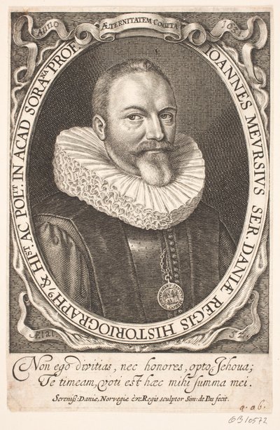 Johannes Meursius, congelig histograf av Simon de Pas