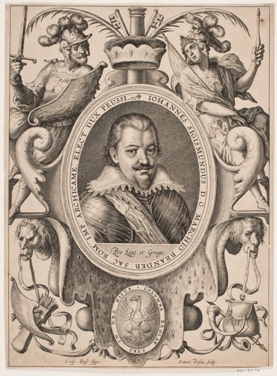 Kurfyrst Johan Sigismund av Brandenburg av Simon de Pas