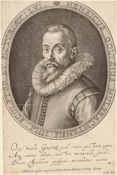Hendrik Goltzius av Simon de Passe