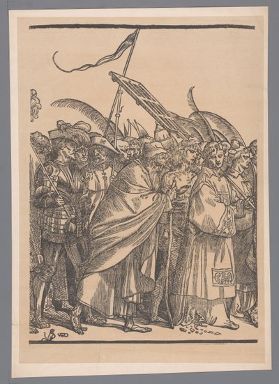 Reproduksjon av andre del av trykkserien De Triomf van Christus etter Joos Lambrecht av Simonau and Toovey