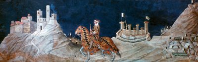 Minnesmerke ..ved beleiringen av Montemassi..., 1328 av Simone Martini