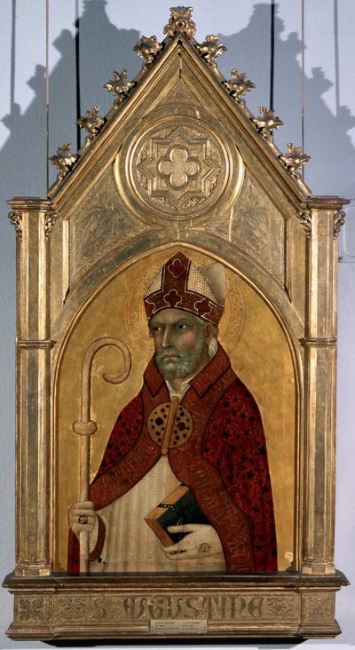Saint Augustine, 1320-årene. av Simone Martini