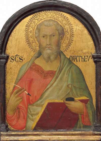 Saint Matthew, ca. 13151320. av Simone Martini