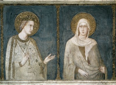 St. Elizabeth av Ungarn (eller Thüringen av Simone Martini