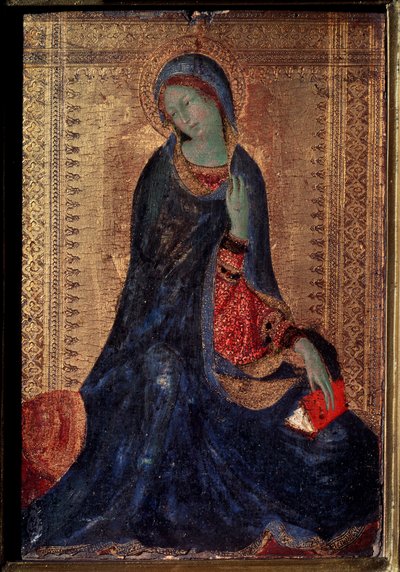 Virgin Annunciate, c1340-c1344 av Simone Martini
