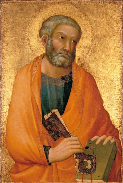 Apostelen Peter av Simone Martini di
