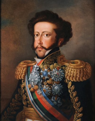 Portrett av D. Pedro I av Simplicio Rodrigues de Sa