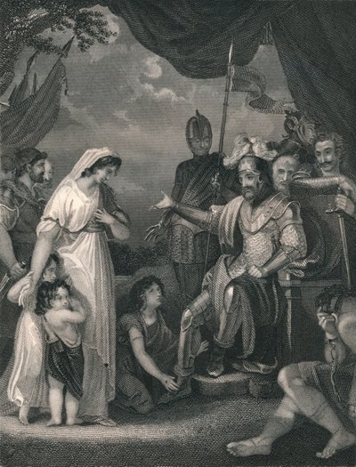 'Alfred Liberating the Family of Hastings.' av Singleton