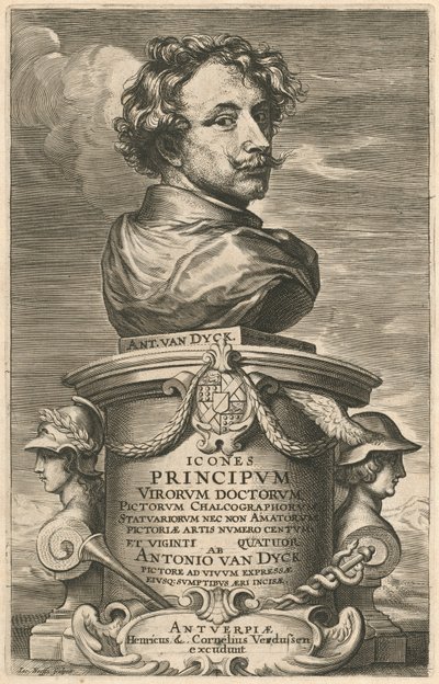 Selvportrett av Sir Anthony van Dyck and Jacobus Neeffs