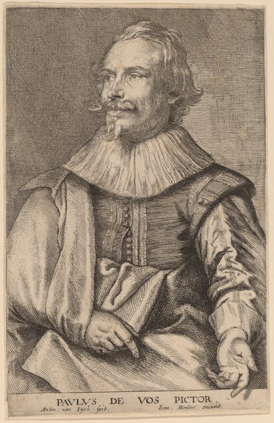 Paul de Vos av Sir Anthony van Dyck and Joannes Meyssens