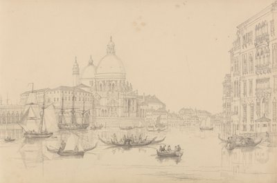 Album med 30 visninger i Tyrol og Italia: St. Maria della Salute-kirken 10. november 1840 av Sir Charles D