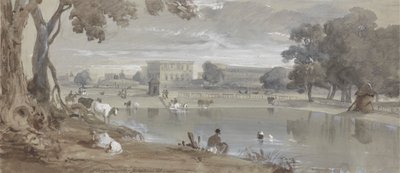 Utsikt over en del av Chowringhee - Calcutta av Sir Charles D