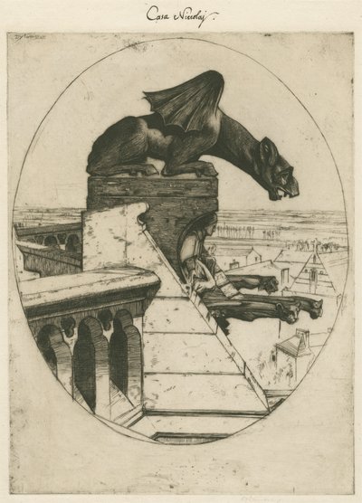 Chimera of Amiens av Sir David Young Cameron