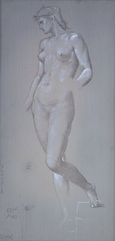 Antonia, 1877 av Sir Edward Coley Burne Jones