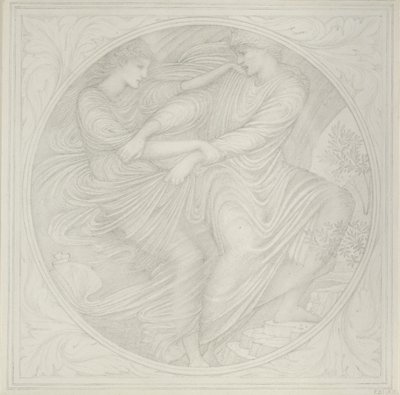 Orfeus ser tilbake, 1872-1875 av Sir Edward Coley Burne Jones