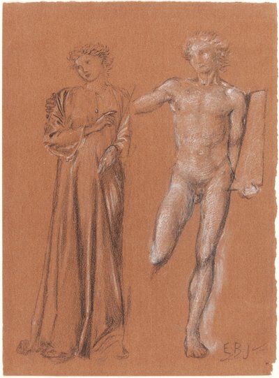 Orfeus og Eurydike av Sir Edward Coley Burne Jones