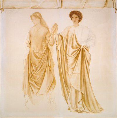The Two Wives of Jason, før 1872 av Sir Edward Coley Burne Jones