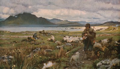 The Orphan, 1888, c1930. av Sir Ernest Albert Waterlow