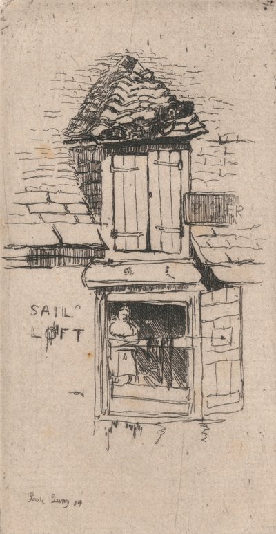 Seilloft, Poole av Sir Frank Short