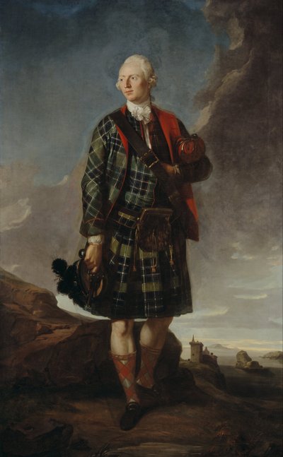 Sir Alexander Macdonald (Sir Alexander Macdonald fra Sleat), 1744 av Sir George Chalmers