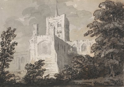 Abbey Church i St. Albans av Sir George Howland Beaumont seventh Baronet