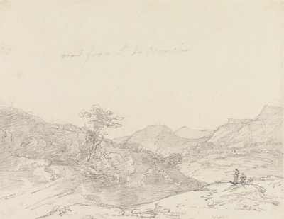 Mellom Llangollen og Oswestry av Sir George Howland Beaumont seventh Baronet